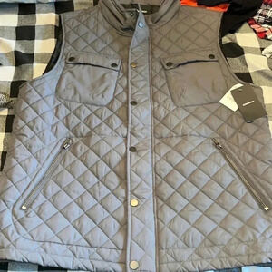 NORDSTROM NEW Lightweight Quilted Vest size Large